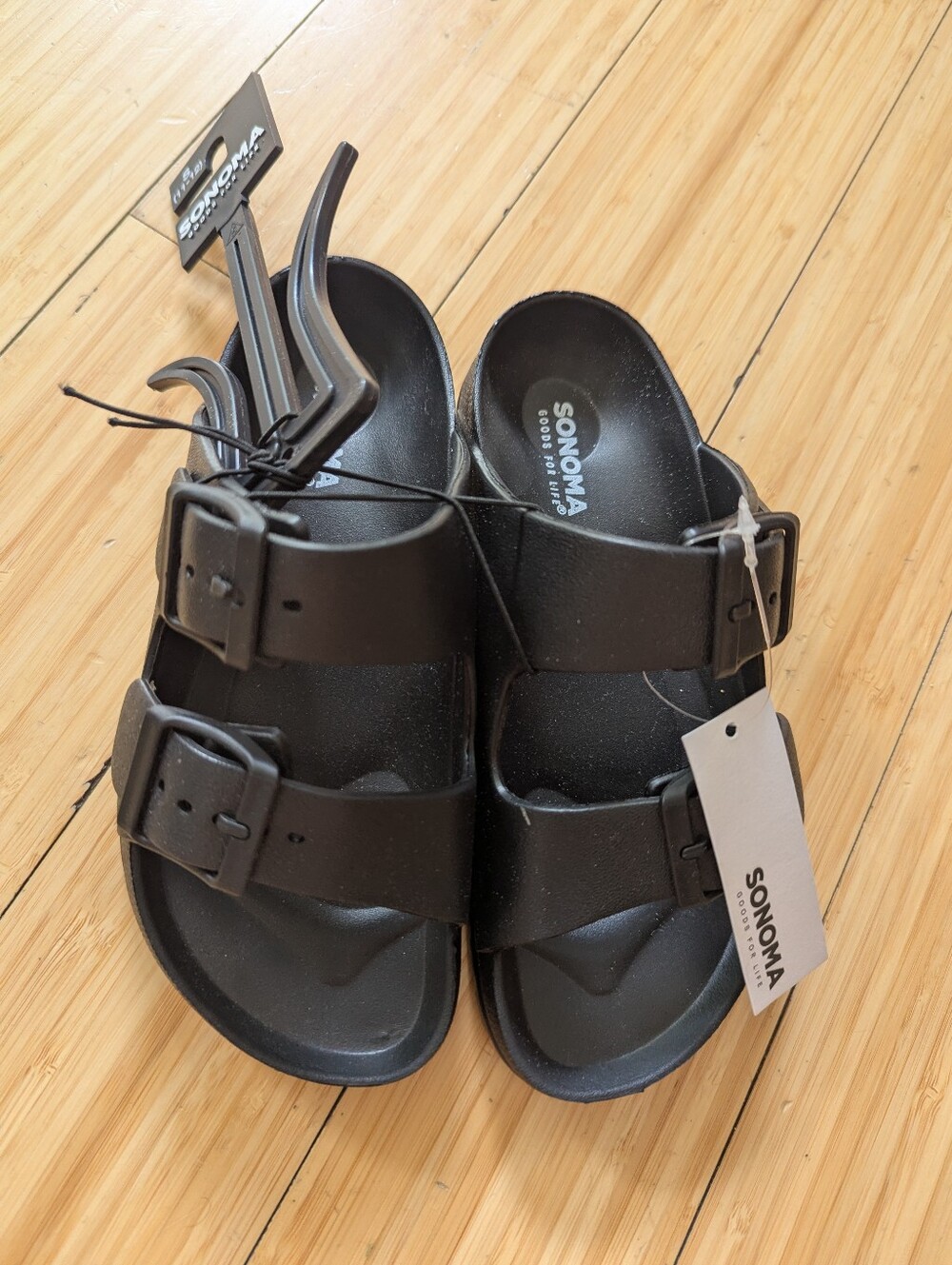 SONOMA Kids Boys/Girls Black Slip-On Slide Sandals Kohl's